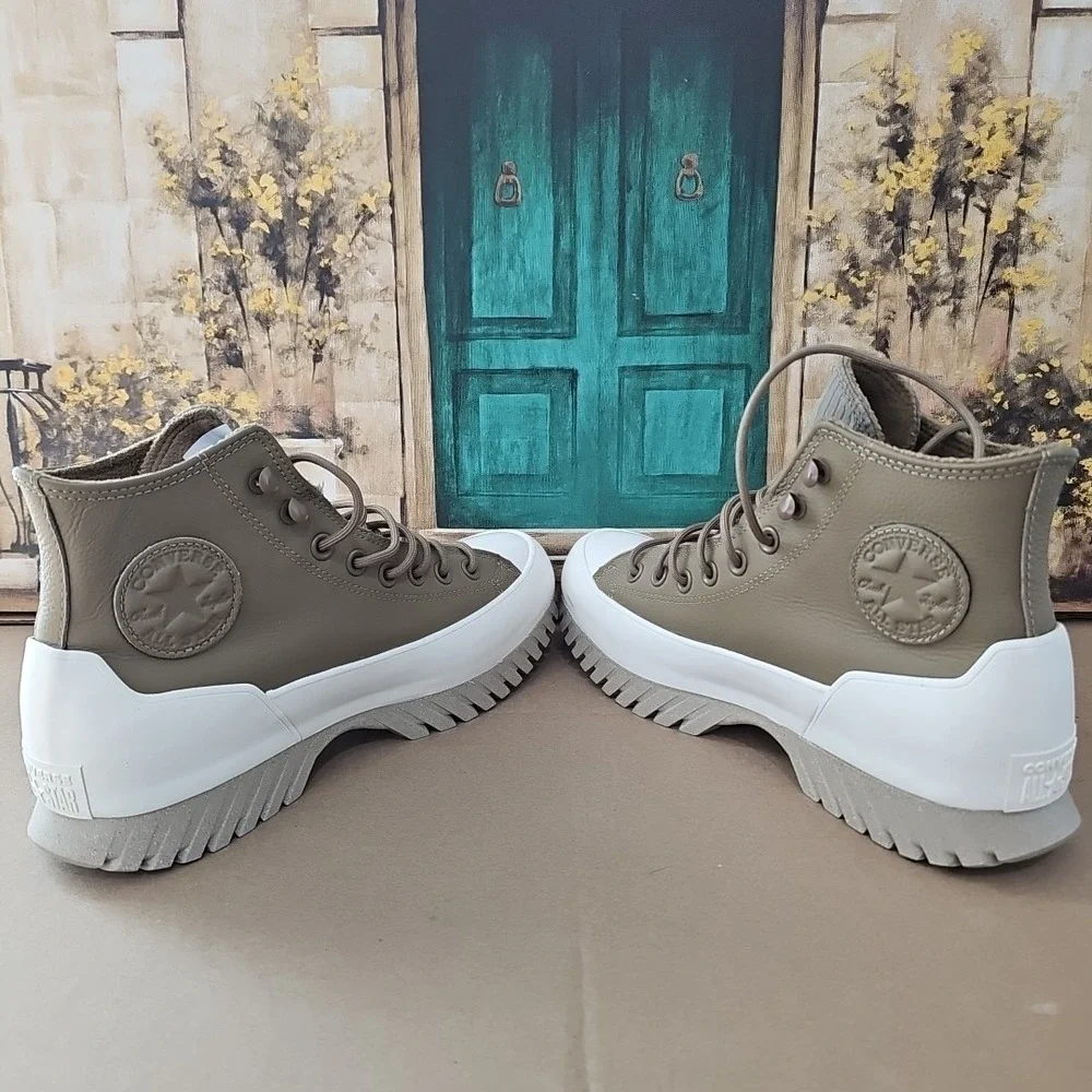 Converse CTAS Lugged 2.0 CC Leather Waterproof Boot BROWN A04634C Women 9 Men 7‎